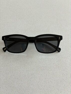 RAEN Black Sunglasses - Sleek Temple Detail